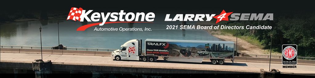 Keystone delivery truck 
